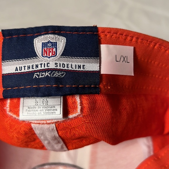 Bears Streak Orange and White Hat - Picture 5 of 6